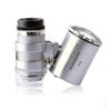 Microscope Accessories Kit Mini 60X Magnifier Microscope with LED Light Microscope Slides view 1
