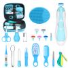 Baby Healthcare and Grooming Kit, Portable Baby Safety Care Set, Baby Essentials kit for Newborn (Blue 20 in 1) view 1