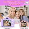 Dylanto Upgrade Kids Selfie Camera, Christmas Birthday Gifts for Girls&Boys Age 3-9, HD Digital Video Cameras for Toddler, Portable Toy for 3 4 5 6 7 8 Year Old Girls&Boys with 32GB SD Card (Purple view 3