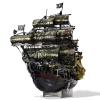 Piececool 3D Metal Puzzles for Adults, The Queen Anne's Revenge Pirate Ship Model Kits, 3D Watercraft Model Building Kit, DIY Craft Kits Difficult 3D Puzzles for Family Time view 1