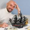 Piececool 3D Metal Puzzles for Adults, The Queen Anne's Revenge Pirate Ship Model Kits, 3D Watercraft Model Building Kit, DIY Craft Kits Difficult 3D Puzzles for Family Time view 3