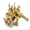 Maritime Kelvin & Hughes 1917 London Antique Brass Nautical Ship Sextant Vintage Style Nautical Instruments (Brass, Without Box) view 1
