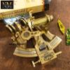 Maritime Kelvin & Hughes 1917 London Antique Brass Nautical Ship Sextant Vintage Style Nautical Instruments (Brass, Without Box) view 4