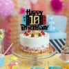 Bekaterea Video Game Happy 10th Birthday Cake TopperVideo Game Boy's 10th Birthday Level Up Party Cake decorationboy girl gamer cake decoration Supplies view 2