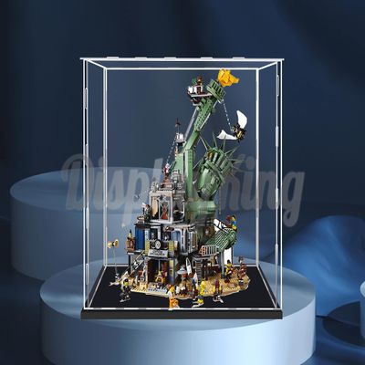 Acrylic Display case Compatible with Welcome to APOCALYPSEBURG 70840 (Model Set is not Included) (No Background)