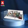 Acrylic Display case Compatible with Queer Eye The Fab 5 Loft 10291 (Model Set is not Included) (with Theme Background) view 3