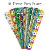 30Pcs Soccer Slap Bracelets Party Favors With Tattoo - Birthday Gifts and Decorations Snap Band for Kids Boys view 3