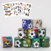 30Pcs Soccer Slap Bracelets Party Favors With Tattoo - Birthday Gifts and Decorations Snap Band for Kids Boys view 4