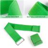 Waenerec 12 Pcs 3 Legged Race Bands Firm Elastic Tie Kids Outdoor Games Teamwork Birthday Party Game for Adults & family Field Day Carnival Theme Outside Yard Games view 3