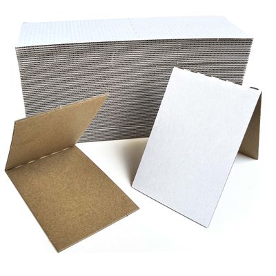 96 Packs Sleeves for Sports Card Protectors, 3" x 4.5" Cardboard Sheets for Trading Card Folders, Mail Shipping Stiffeners, Insert (96 Packs)