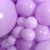 100 Pack Macaron Purple Balloons Different Sizes 18 12 10 5 Inch KIRIKOU Party Balloons for Birthday Valentines Baby Shower Bridal Wedding Party Decors view 1