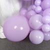 100 Pack Macaron Purple Balloons Different Sizes 18 12 10 5 Inch KIRIKOU Party Balloons for Birthday Valentines Baby Shower Bridal Wedding Party Decors view 4