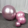 100 Pack Chrome Metallic Pink Balloons Different Sizes 18 12 10 5 Inch KIRIKOU Party Balloons for Birthday Valentines Baby Shower Bridal Wedding Party Decors view 2