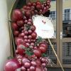 100 Pack Burgundy Balloons Different Sizes 18 12 10 5 Inch KIRIKOU Party Balloons for Birthday Valentines Baby Shower Bridal Wedding Party Decors view 2