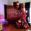 100 Pack Burgundy Balloons Different Sizes 18 12 10 5 Inch KIRIKOU Party Balloons for Birthday Valentines Baby Shower Bridal Wedding Party Decors view 3