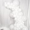 100 Pack White Balloons Different Sizes 18 12 10 5 Inch KIRIKOU Party Balloons for Birthday Valentines Baby Shower Bridal Wedding Party Decors view 2