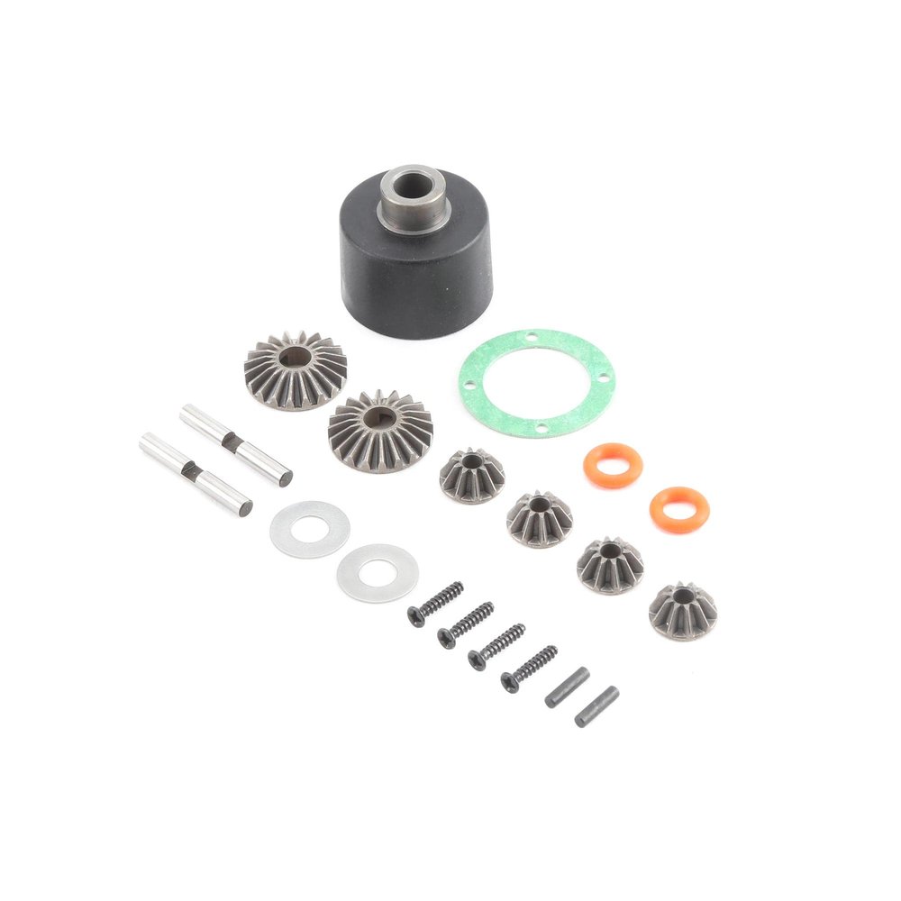 Losi HD Diff Housing and Internals HR RR BR LOS232075 Gears & Differentials