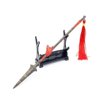 Superbuybox Elden Ring Partisan Spear Action Figures Toys Collection Gift Party Supplies Desk Decoration Backpack Pendant Gift