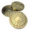 Luck Lab Set of 3 Metal Poker Buttons - Dealer Button, Big Blind and Small Blind Metal Weights (Position Markers) for Texas Hold Em - 1.75 inch view 3