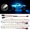 Waterproof LED Light Strips for RC Cars Trucks Airplanes Boats Drones Fixed Wing AR Wing Model Underglow Light (Ice Blue) view 1