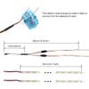 Waterproof LED Light Strips for RC Cars Trucks Airplanes Boats Drones Fixed Wing AR Wing Model Underglow Light (Ice Blue) view 4