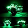 Waterproof LED Light Strips for RC Cars Trucks Airplanes Boats Drones Fixed Wing AR Wing Model Underglow Light (Green) view 2