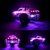 Waterproof LED Light Strips for RC Cars Trucks Airplanes Boats Drones Fixed Wing AR Wing Model Underglow Light (Pink) view 2