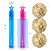 SpringFlower 200 Pieces Mini Bubble Wands, Party Favors Assortment Toys for Kids,Themed Birthday, Halloween, Goodie Bags, Carnival Prizes, Wedding, Bubble Maker Outdoor Gifts for Girls & Boys view 2