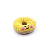 Pebble Friendly Doughnut Rattle - Yellow view 1
