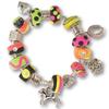 AMAV Toys Fashion time - Make Your own Cool Personalized Charm Bracelets, Craft Your Beads from The air-Dry Dough, Wear Your own Creation and Designs, Great as A Friendship Bracelet, Age 6+ view 3