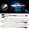 Waterproof LED Light Strips for RC Cars Trucks Airplanes Boats Drones Fixed Wing AR Wing Model Underglow Light (White) view 1