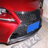New Carbon Fiber Front Bumper Trim Compatible with Lexus RC 2014-2018 RC300h RC350 (Black) view 2
