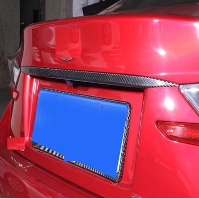 New Carbon Fiber Rear Trunk Trim Compatible with Lexus RC 2014-2018 RC300h RC350 (One PC)