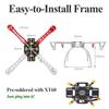 HAWKS WORK F450 Drone Frame, 450mm Wheelbase Quadcopter Frame Kit with Landing Skid Gear (Pre-soldered) view 3