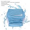 Adult Cloth Diapers, Washable Reusable Elderly Cloth Incontinence Pants Diapers Pocket Nappies, Leakfree Underwear for Women and Men(Blue) view 2