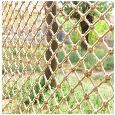 Hynet Cargo Net Stair Safety Net Heavy Duty Rope Net Treehouse Climbing Net Kids Rope Ladder Truck Trailer Net Plant Fence Net Indoor Protection Net Grid (Size : 3 * 4m(10 * 13ft))