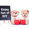 10 Pcs Stuffed Bear Tee Shirt Animal Clothes Basic Sublimation Blank T Shirt Classic Plush T Shirt Easy to Wear Fit 14-18 Inches Dolls (White) view 3