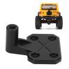 RC Spare Tire Holder, Strong Compatiblity Small Aluminum Alloy 1/24 RC Spare Tire Rack for SCX24 view 2