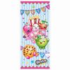 Shopkins Birthday Party Supplies Bundle Pack includes 3 Hanging Swirl Decorations, 1 Plastic Door Poster, 8 Photo Props, 1 Party Game for up to 16 Players (4 Pack Bundle) view 4