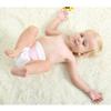 10Pcs 3-Ply Reusable Cotton Cloth Diapers for Newborns - Washable Baby Diaper Inserts, Absorbent and Eco-Friendly, 18.11X6.69In view 3