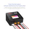 ISDT lipo Battery Charger D2 MK2 with AC 2x200W Dual Output Mode,Hobby Smart Lipo Charger Discharger for 1-6S Li-ion Life NiCd NiMH LiHV PB Smart Battery view 4
