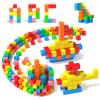 Apluses 42PCS Magnetic Blocks, Gifts for 3 4 5 6 Year Old, Magnet Building Blocks for Toddlers, Girls & Boys, Sensory - Montessori - Autism - Magnetic Toys for Kids Ages 3-5 4-8 view 1
