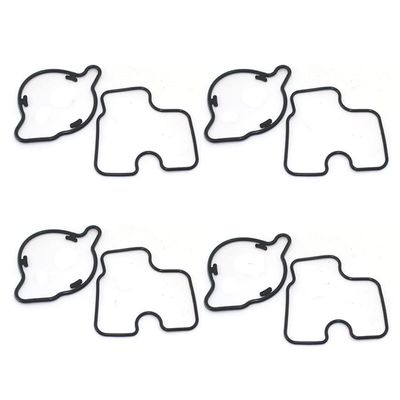 ZTBH Carburetor Kit for VF750C RC43 1996-1999 VF750 RC 43 VF 750 C Motorcycle Carburetor Repair kit Floating Needle Washer Parts Carberature (Color : 4set Gasket)