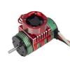 DKKY 42mm RC Cooling Fan Motor Heatsink 21000 RPM for Axial SCX10 Traxxas TRX4 Slash/Rustler/Stampede/Bandit Arrma Kraton Mojave Senton 1/8 1/10 RC Crawler Car 4274 4268 Motor, Red view 3