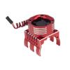 DKKY 42mm RC Cooling Fan Motor Heatsink 21000 RPM for Axial SCX10 Traxxas TRX4 Slash/Rustler/Stampede/Bandit Arrma Kraton Mojave Senton 1/8 1/10 RC Crawler Car 4274 4268 Motor, Red view 4