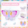 Lewtemi Butterfly Piata Decorations with Stick Blindfold and Confetti for Birthday Fairy Woodland Theme Decorations Photo Prop Funny Anniversary view 3