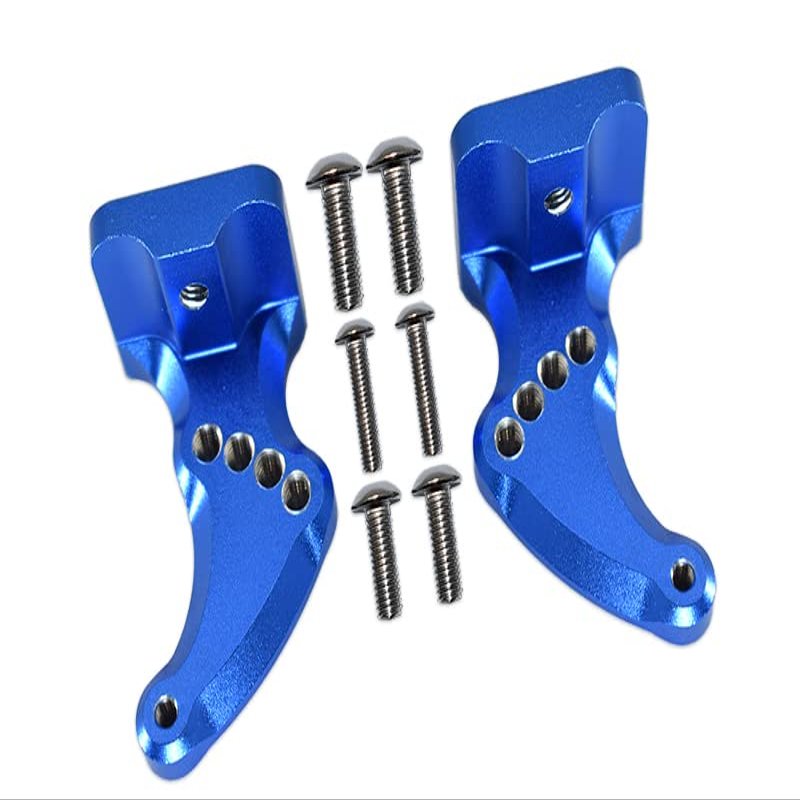 TRAXXAS 1/10 E-REVO VXL Aluminum Rear Wing Mount - 8pc set - GPM ER2040RA [ER2040RA]