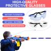 Party Supplies Compatible with Nerf Guns,TiopLior 12 Sets Birthday Favors Included 240 Foam Bullets,Face Mask and Tactical Glasses for Two Teams Favors Guns Toy Gift for Party Favors Over 12 Years Old view 2