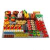 BAENRCY 180pcs Food Building Blocks Kitchen Sencery Accessories Food Set Building Bricks Kit DIY Building Set Compatible All Major Brands (#B) view 2