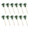 Happyyami 20pcs Coconut Tree Model Ornaments Realistic Landscape Decor for Table and Craft Projects for Scenery and Miniature Displays view 1